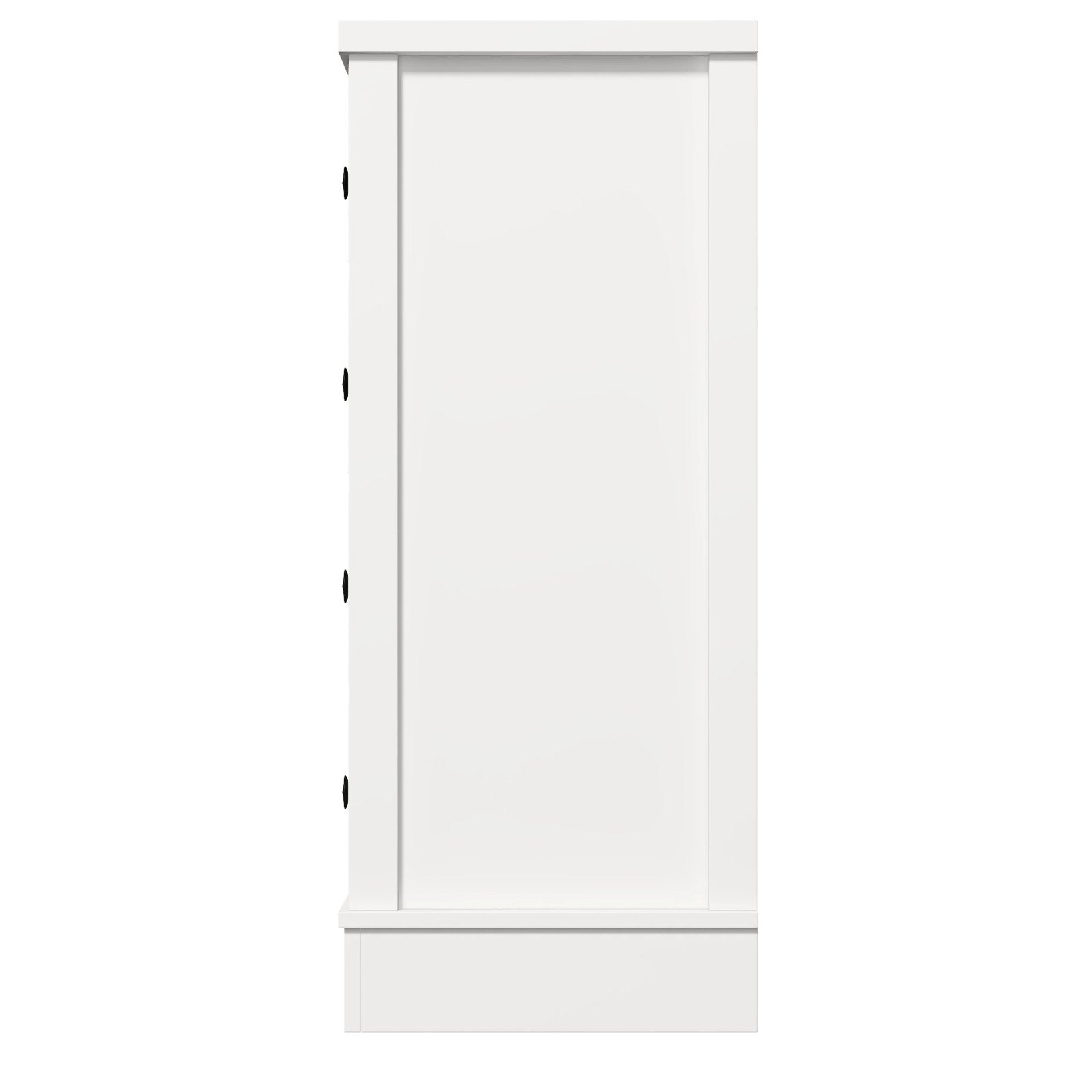 Margaux White Coastal Style Chest of Drawers Tallboy - Bedzy Australia