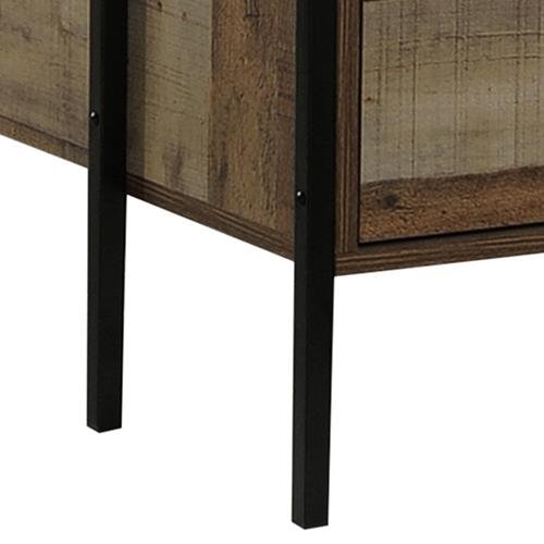 Mascot Queen Bed Base with Storage Oak - Bedzy Australia