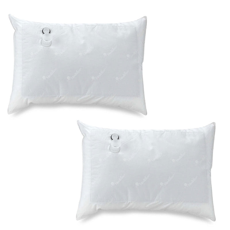 Mediflow Twin Pack Adjustable Floating Comfort Down Alternative Waterbase Pillows - Home & Garden > Home & Garden Others - Bedzy Australia