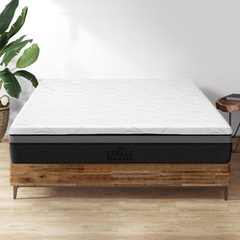 Memory Foam Mattress Bed Cool Gel Comfort King Single 25cm - Bedzy Australia (ABN 18 642 972 209) - Furniture > Mattresses