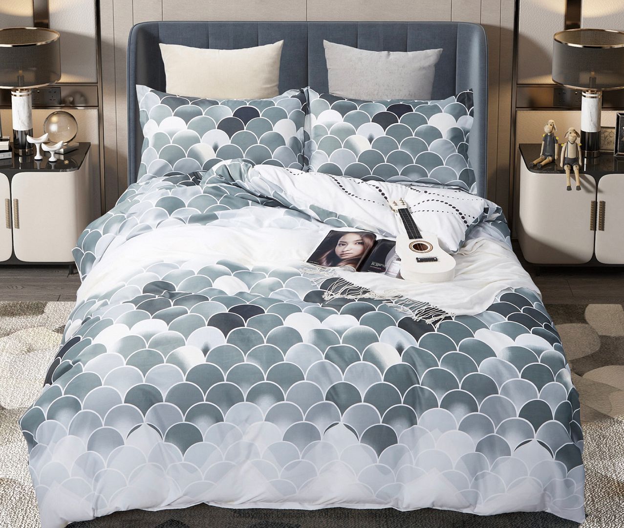 Millie Super King Size Quilt/Doona/Duvet Cover Set - Home & Garden > Bedding - Bedzy Australia