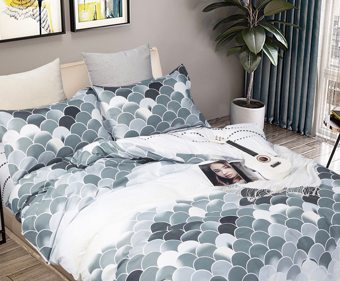Millie Super King Size Quilt/Doona/Duvet Cover Set - Home & Garden > Bedding - Bedzy Australia