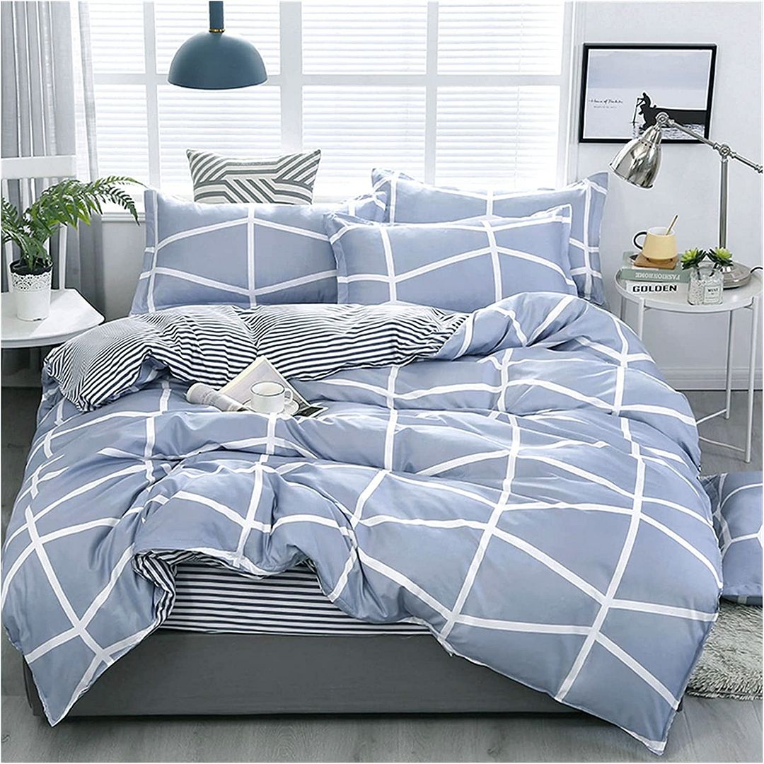 Moreton King Size Duvet Doona Quilt Cover Set - Home & Garden > Bedding - Bedzy Australia