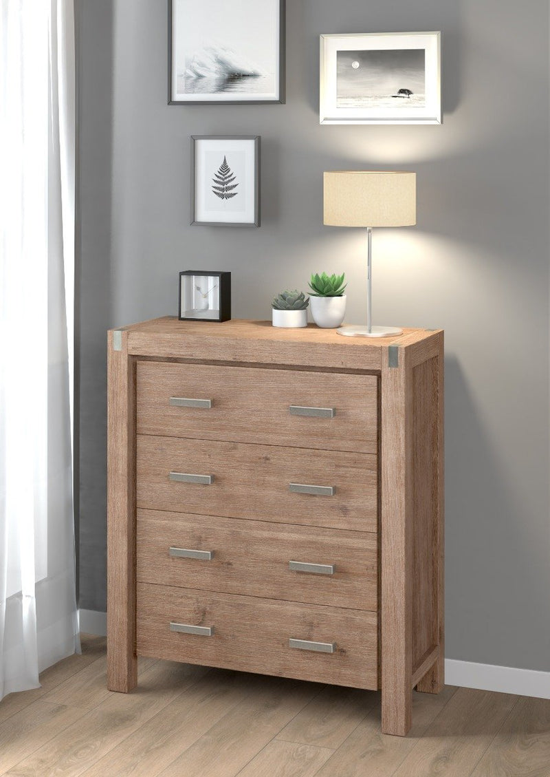 Nowra 4 Drawer Tallboy - Bedzy Australia