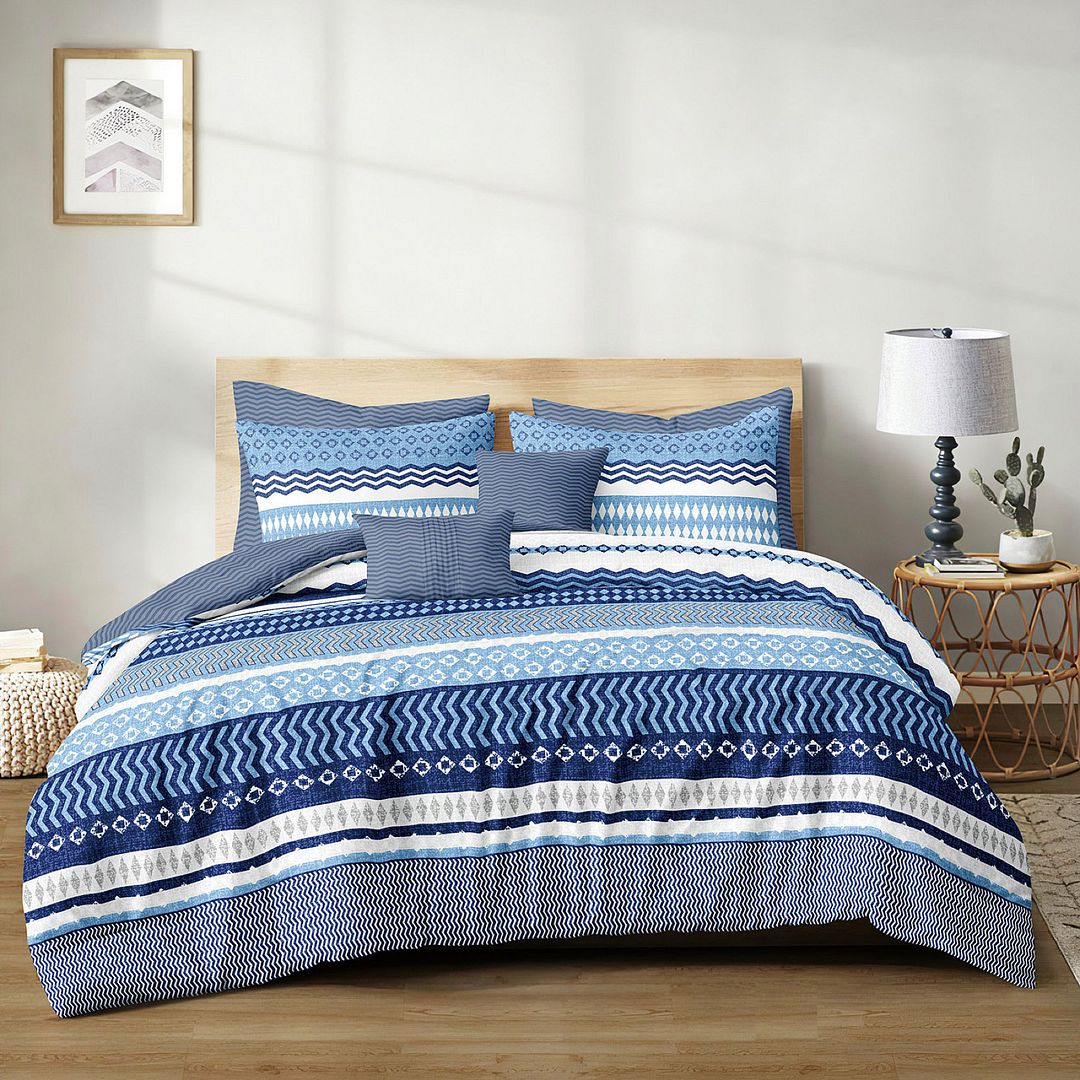 Olsen King Size Quilt/Doona/Duvet Cover Set - Home & Garden > Bedding - Bedzy Australia
