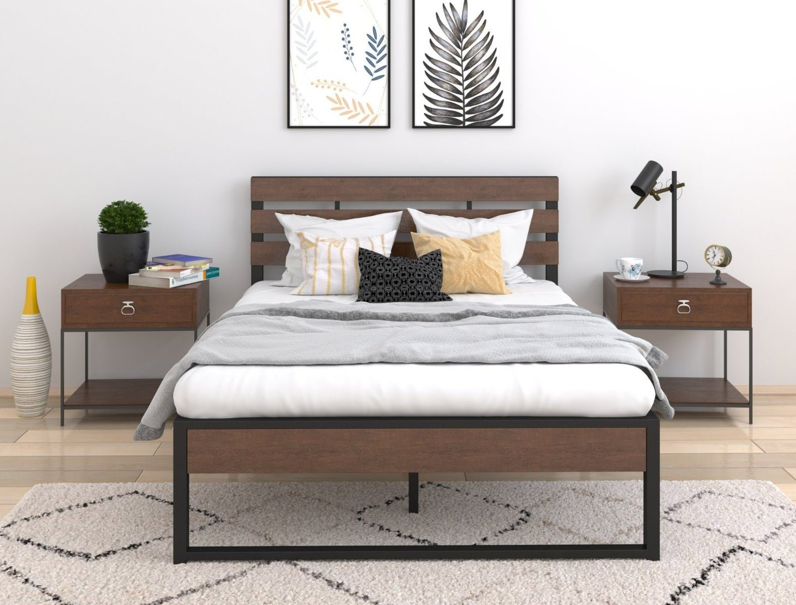 Ora Bed Frame Double - Bedzy Australia