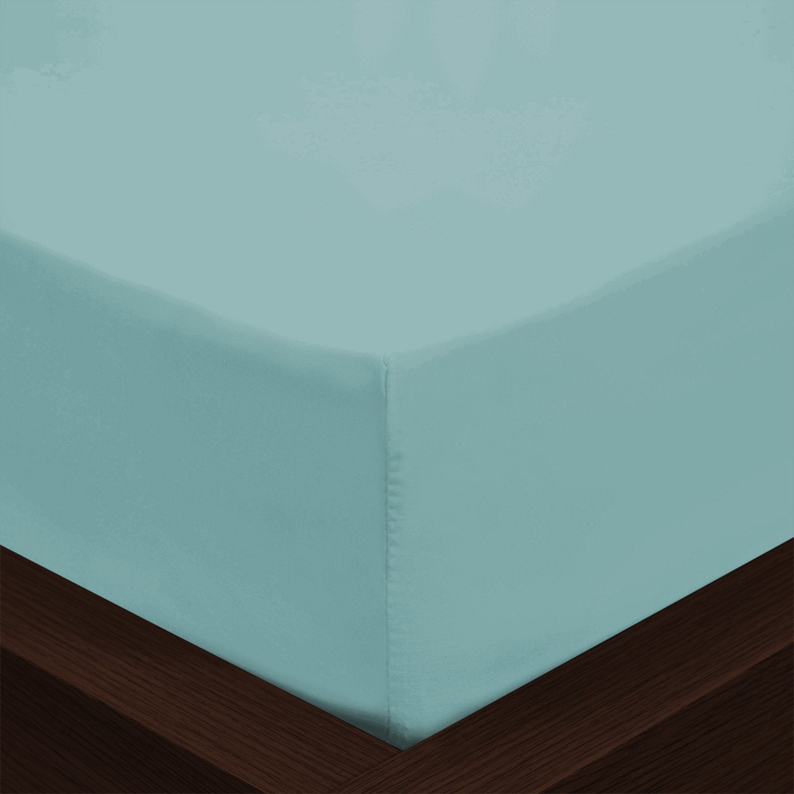Park Avenue 1000TC Cotton Blend Sheet & Pillowcases Set Hotel Quality Bedding Single Mist - Bedzy Australia