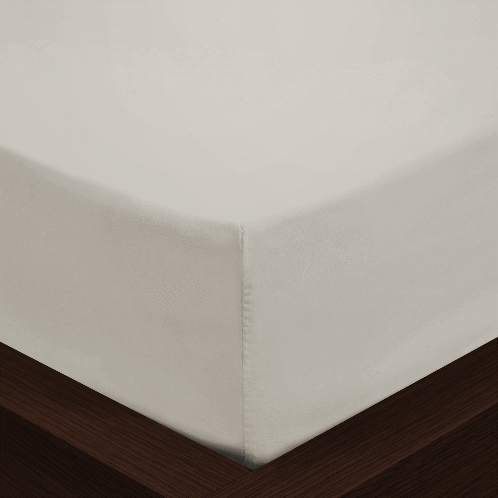 Park Avenue 1000TC Cotton Blend Sheet & Pillowcases Set Hotel Quality Bedding Single Pebble - Bedzy Australia