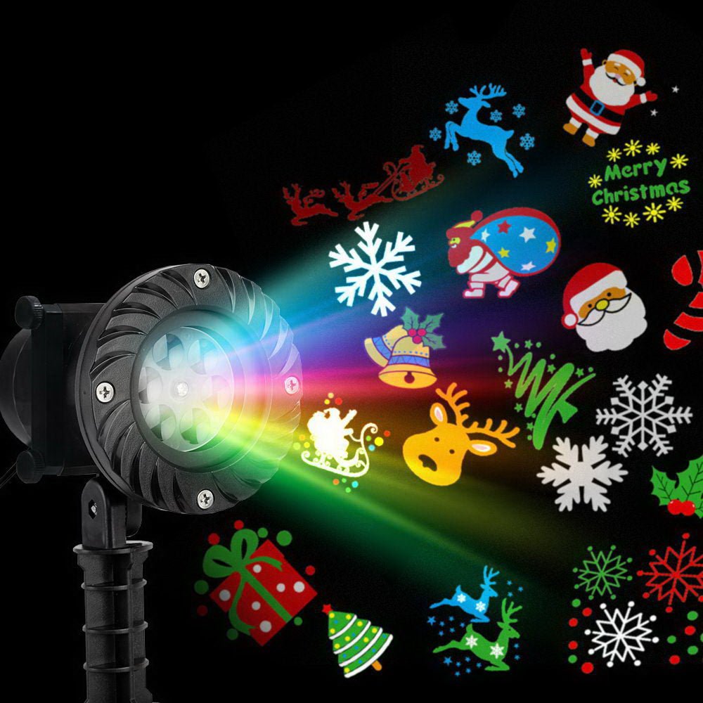 Pattern LED Laser Landscape Projector Light Lamp Christmas Party - Bedzy Australia