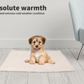 Heated Pet Bed Heating Pad Dog Beds Bedding Soft Mattress Cushion Pillow M