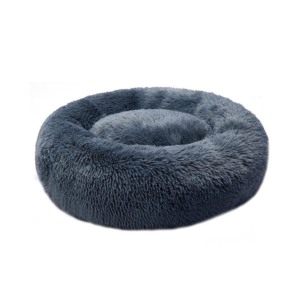Pet Bed Dog Beds Mattress Bedding Cat Pad Mat Cushion Winter L Dark Grey - Bedzy Australia
