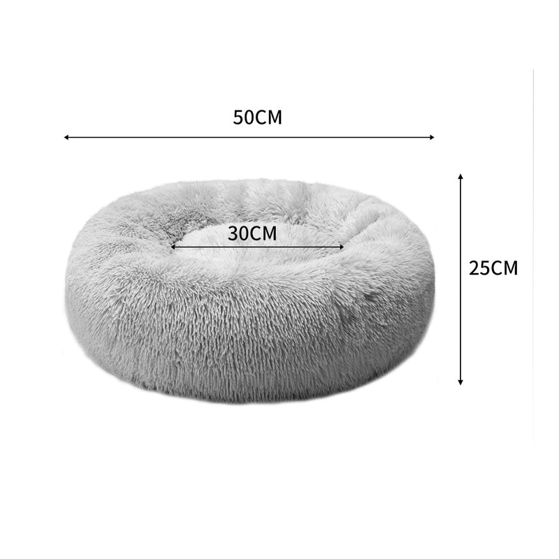 Pet Bed Dog Beds Mattress Bedding Cat Pad Mat Cushion Winter S Grey - Bedzy Australia