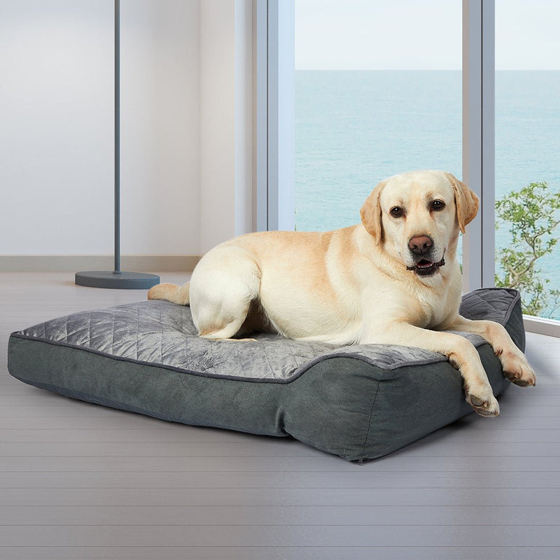 Pet Bed Dog Orthopedic Large Saft Cushion Mat Pillow Memory Foam Mattress - Bedzy Australia