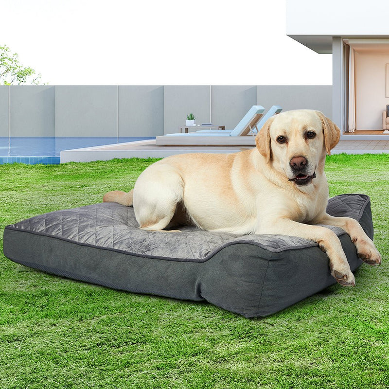 Pet Bed Dog Orthopedic Large Saft Cushion Mat Pillow Memory Foam Mattress - Bedzy Australia