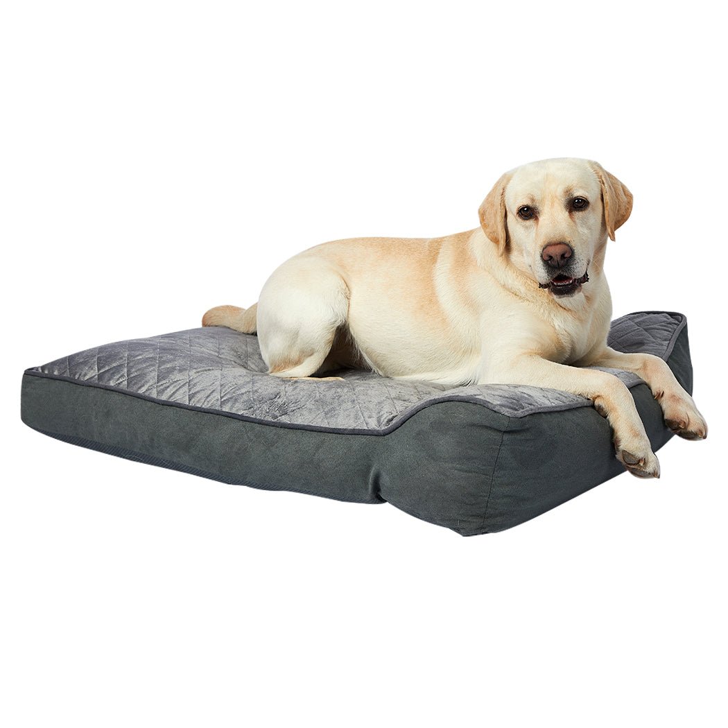 Pet Bed Dog Orthopedic Large Saft Cushion Mat Pillow Memory Foam Mattress - Bedzy Australia