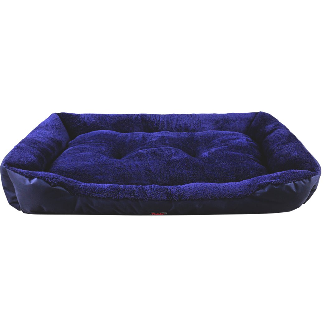 Pet Bed Mattress Dog Cat Pad Mat Cushion Soft Winter Warm X Large Blue - Bedzy Australia