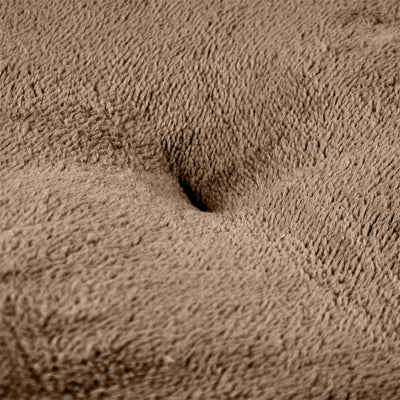 Pet Bed Mattress Dog Cat Pad Mat Cushion Soft Winter Warm X Large Cream - Bedzy Australia