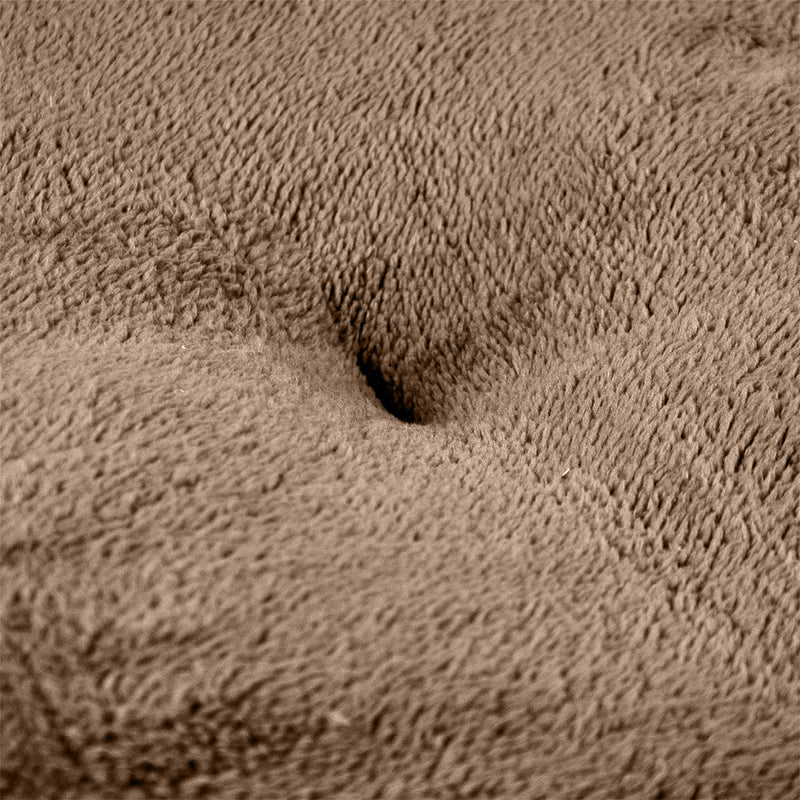 Pet Bed Mattress Dog Cat Pad Mat Cushion Soft Winter Warm X Large Cream - Bedzy Australia