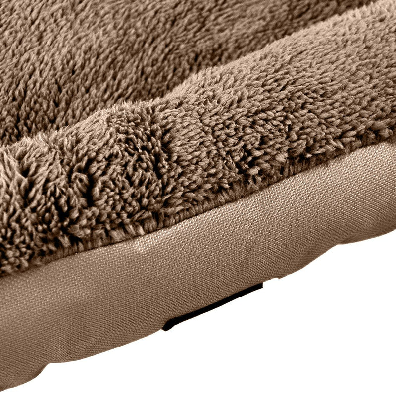 Pet Bed Mattress Dog Cat Pad Mat Cushion Soft Winter Warm X Large Cream - Bedzy Australia