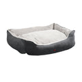 Pet Bed Mattress Dog Cat Pad Mat Puppy Cushion Soft Warm Washable L Grey