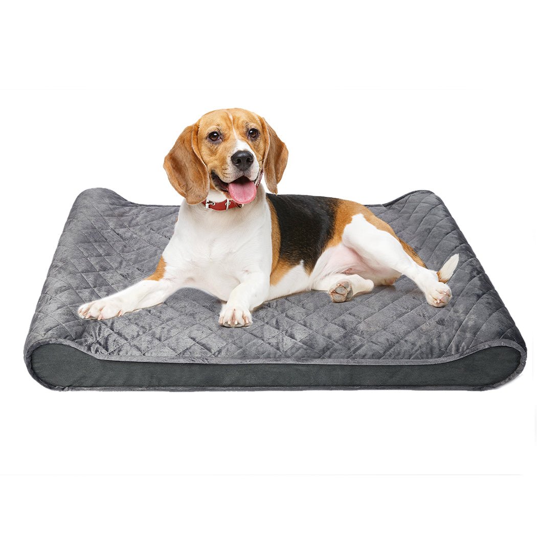 Pet Bed Orthopedic Dog Beds Bedding Soft Warm Mat Mattress Nest Cushion M - Bedzy Australia