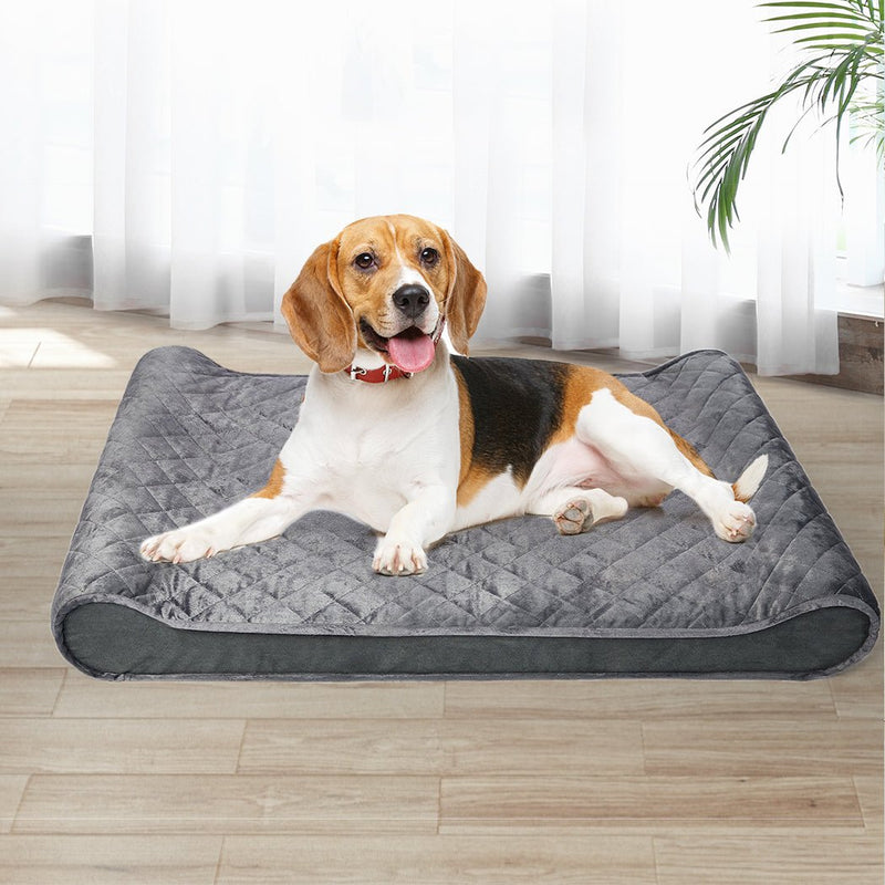 Pet Bed Orthopedic Dog Beds Bedding Soft Warm Mat Mattress Nest Cushion M - Bedzy Australia