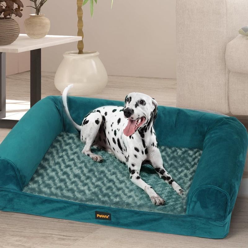 Pet Bed Sofa Dog Bedding Soft Warm Mattress Cushion Pillow Mat Plush XL - Bedzy Australia