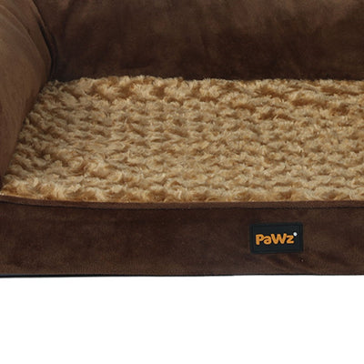 Pet Bed Sofa Dog Bedding Soft Warm Mattress Cushion Pillow Mat Plush XL - Bedzy Australia