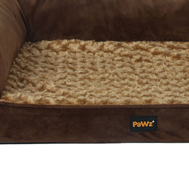 Pet Bed Sofa Dog Bedding Soft Warm Mattress Cushion Pillow Mat Plush XL - Bedzy Australia