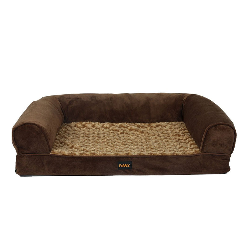Pet Bed Sofa Dog Bedding Soft Warm Mattress Cushion Pillow Mat Plush XL - Bedzy Australia