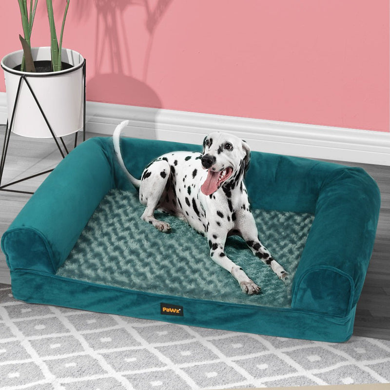 Pet Bed Sofa Dog Bedding Soft Warm Mattress Cushion Pillow Mat Plush XL - Bedzy Australia