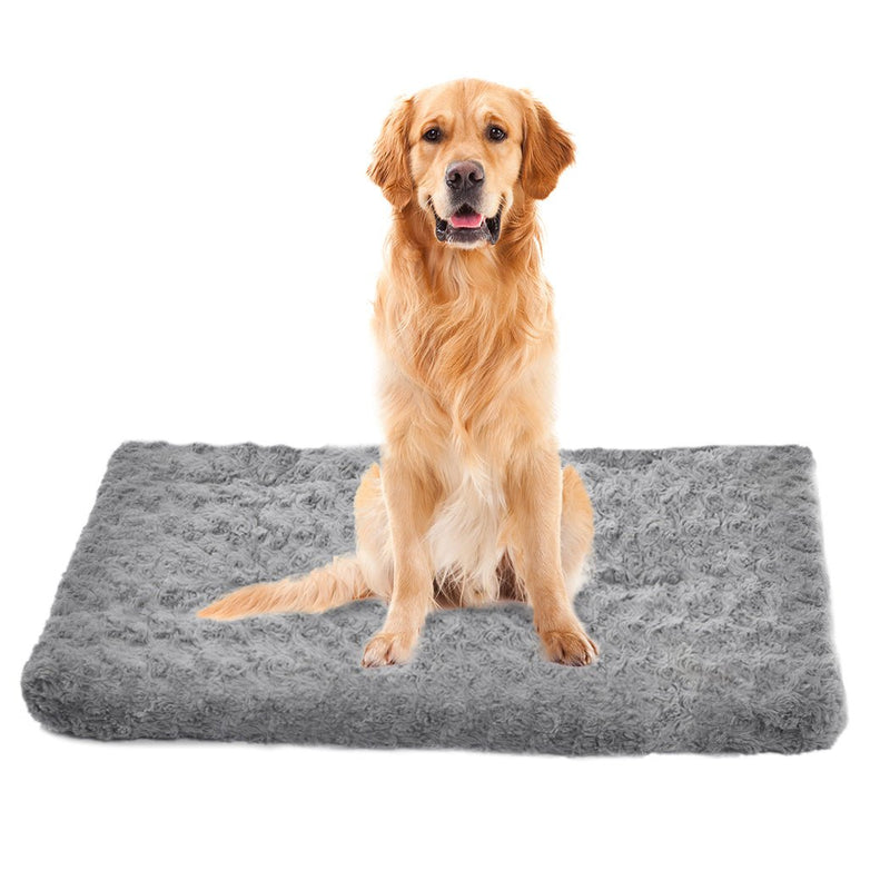 Pet Bed Dog Beds Bedding Soft Warm Mattress Cushion Pillow Mat Velvet L - Bedzy Australia