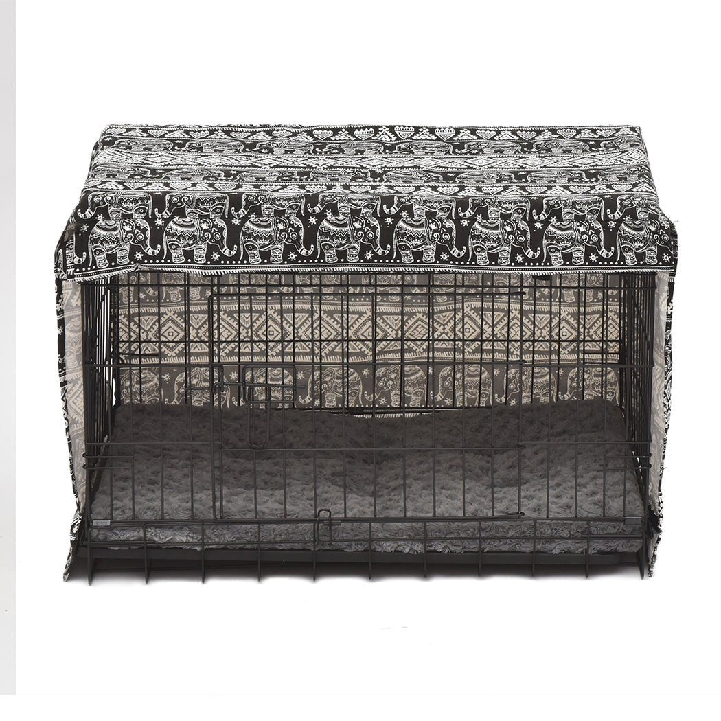 Pet Bed Dog Beds Bedding Soft Warm Mattress Cushion Pillow Mat Velvet L - Bedzy Australia