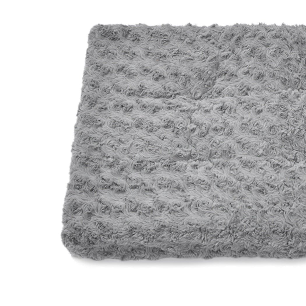 Pet Bed Dog Beds Bedding Soft Warm Mattress Cushion Pillow Mat Velvet L - Bedzy Australia