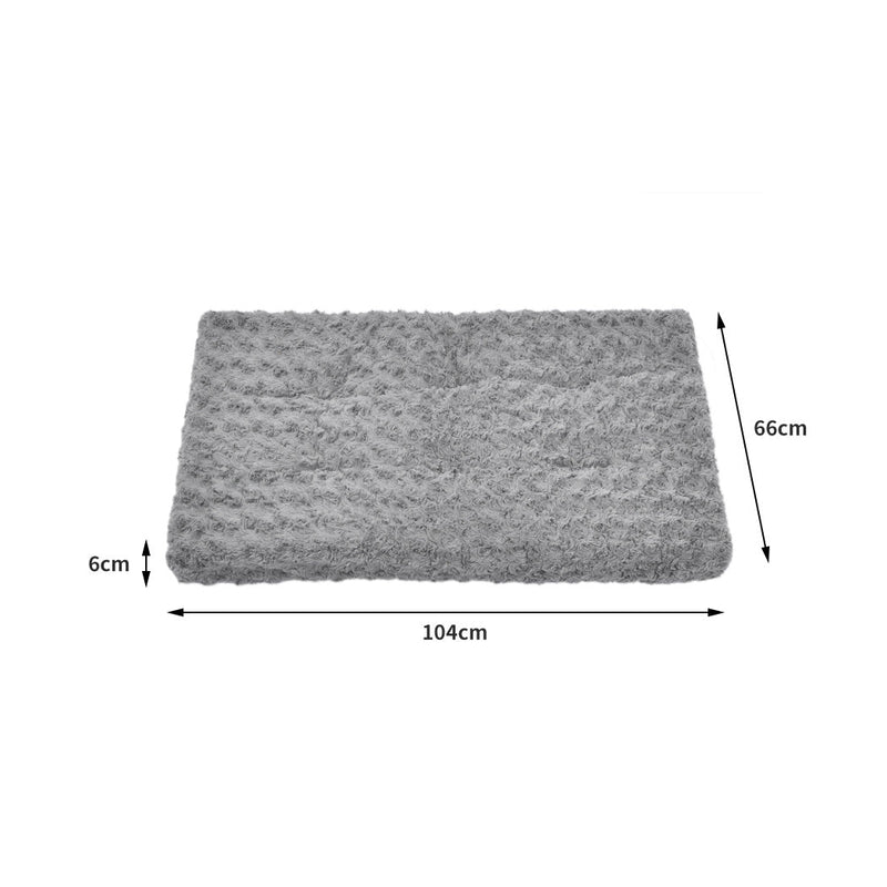 Pet Bed Dog Beds Bedding Soft Warm Mattress Cushion Pillow Mat Velvet L - Bedzy Australia