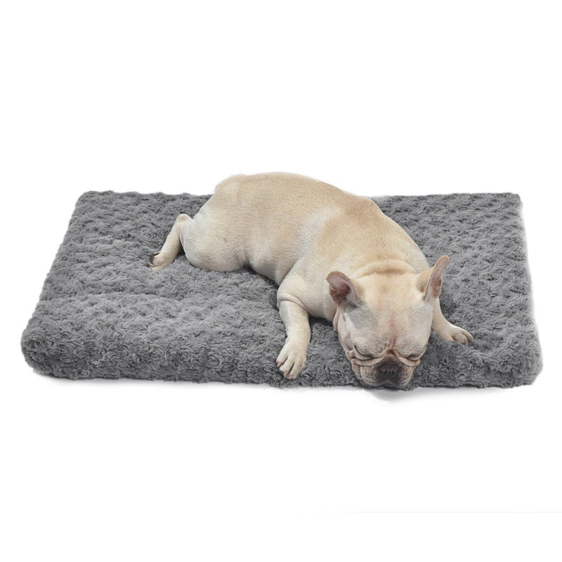 Pet Bed Dog Beds Bedding Soft Warm Mattress Cushion Pillow Mat Velvet M - Bedzy Australia