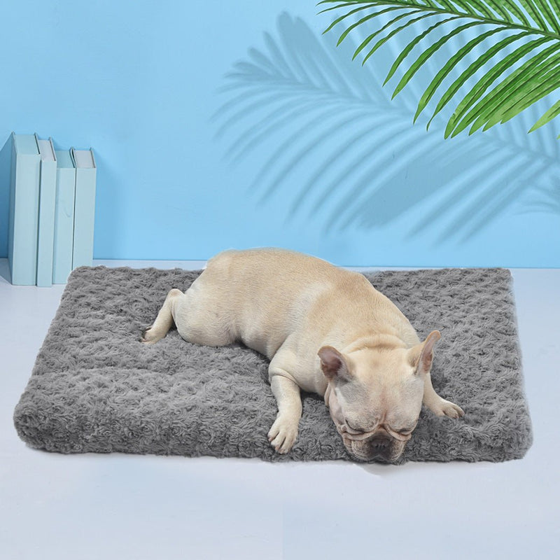 Pet Bed Dog Beds Bedding Soft Warm Mattress Cushion Pillow Mat Velvet M - Bedzy Australia