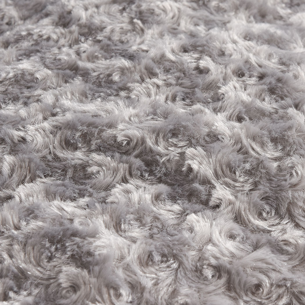 Pet Bed Dog Cat Nest Calming Donut Mat Soft Plush Kennel Cave Deep Sleeping S - Bedzy Australia