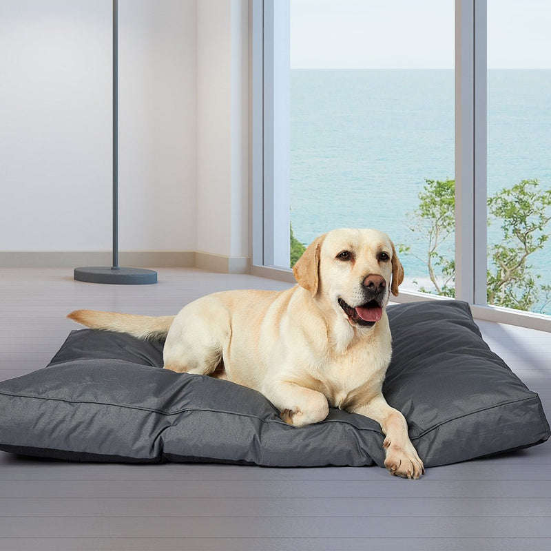Pet Bed Dog Cat Warm Soft Superior Goods Sleeping Nest Mattress Cushion M - Bedzy Australia