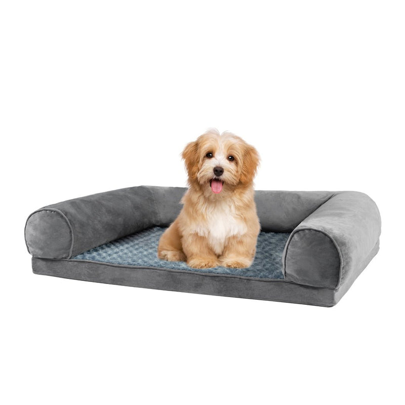 Pet Bed Sofa Dog Beds Bedding Soft Warm Mattress Cushion Pillow Mat Plush M - Bedzy Australia