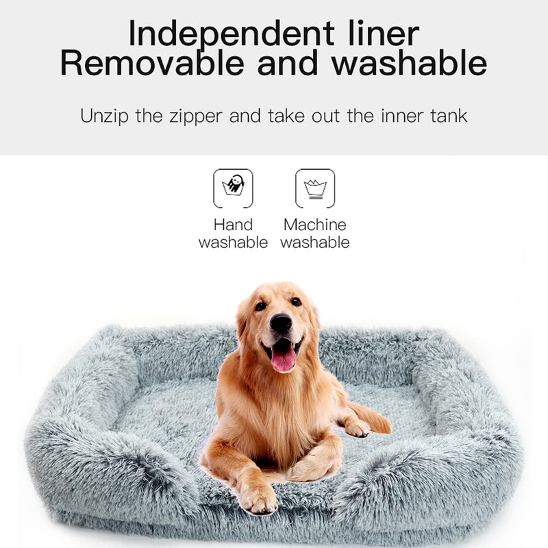 Pet Dog Comfort Bed Plush Bed Comfortable Nest Removable Cleaning Kennel XL - Pet Care > Dog Supplies - Bedzy Australia