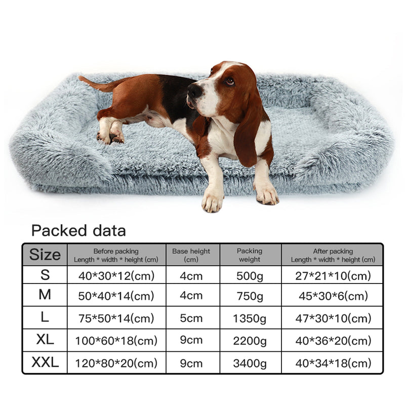 Pet Dog Comfort Bed Plush Bed Comfortable Nest Removable Cleaning Kennel XXL - Pet Care > Dog Supplies - Bedzy Australia