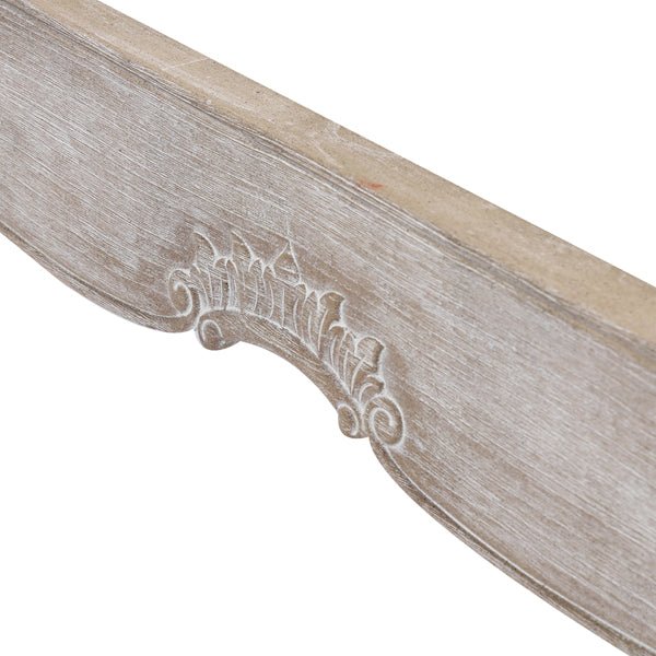 Queen Bedframe Linen Fabric Beige Oak Wood White Washed Finish Mattress Support - Bedzy Australia (ABN 18 642 972 209) - Furniture > Mattresses