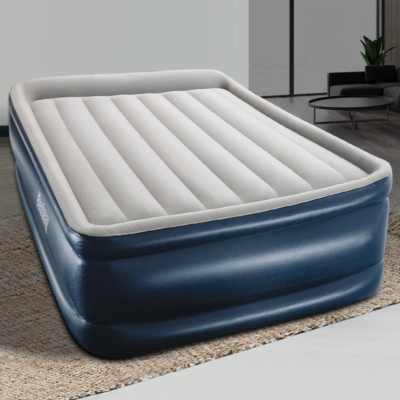 Queen Size | Air Bed Inflatable Mattress - Bedzy Australia - Home & Garden > Inflatable Mattress