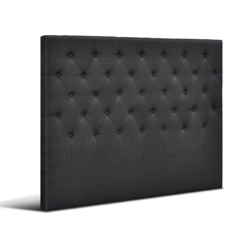 Queen Size | Cappi Bed Headboard (Charcoal) - Bedzy Australia - Furniture > Bedroom