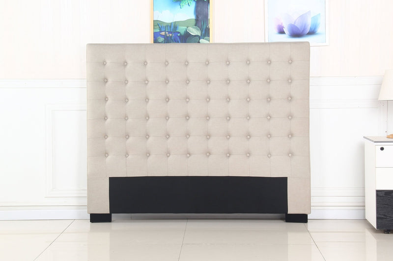 Queen Size | Cilantro Headboard (Beige) - Bedzy Australia (ABN 18 642 972 209) -
