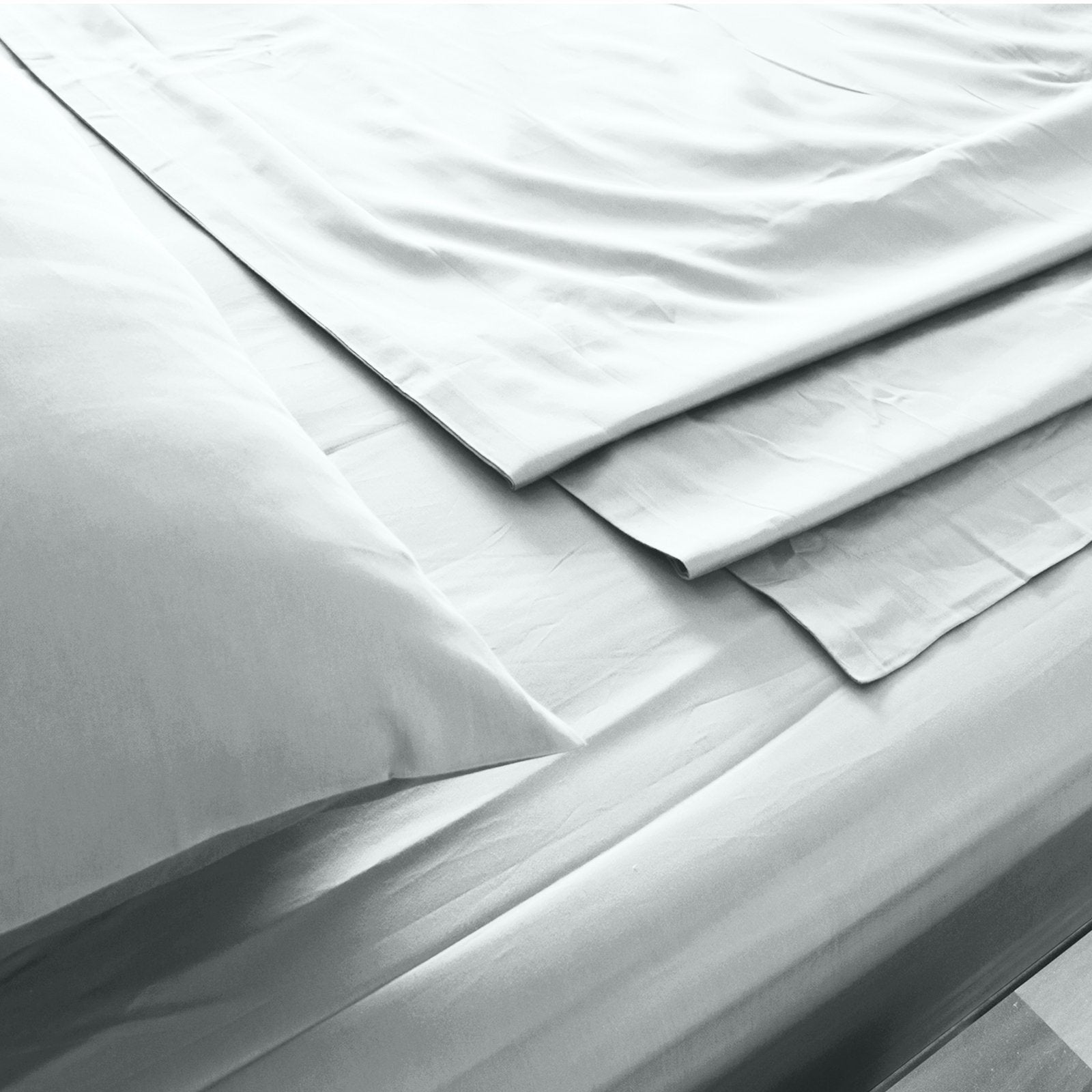 Royal Comfort 1000 Thread Count Bamboo Cotton Sheet and Quilt Cover Complete Set Queen Cool Grey - Bedzy Australia