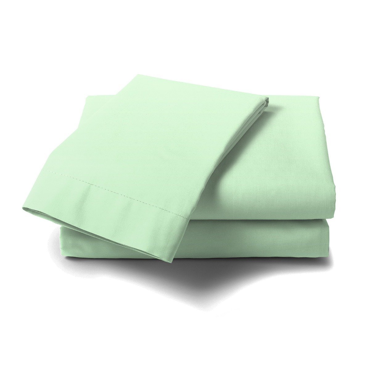 Royal Comfort 1000 Thread Count Cotton Blend Quilt Cover Set Premium Hotel Grade King Green Mist - Bedzy Australia