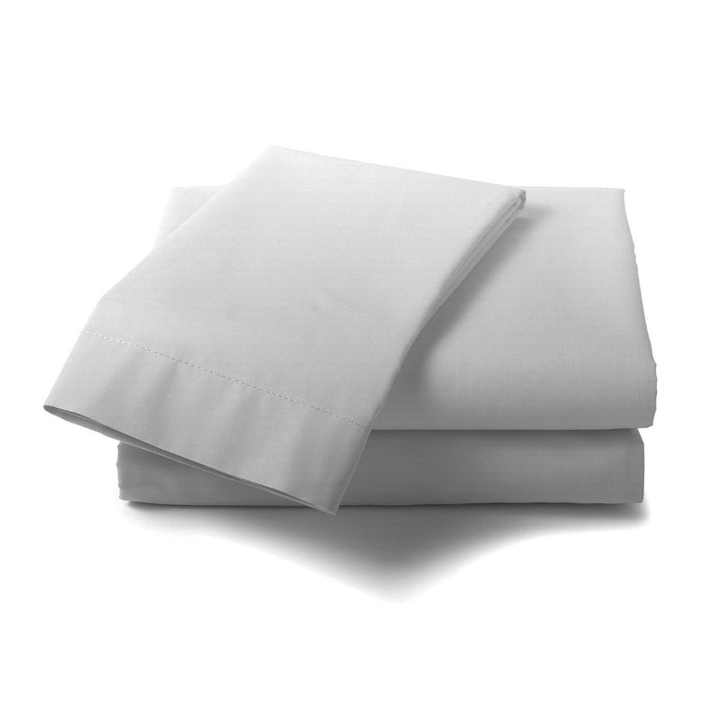 Royal Comfort 1000 Thread Count Cotton Blend Quilt Cover Set Premium Hotel Grade Queen Silver - Bedzy Australia