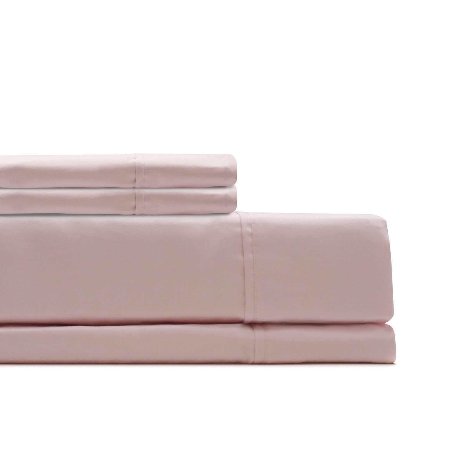Royal Comfort 1000 Thread Count Sheet Set Cotton Blend Ultra Soft Touch Bedding King Blush - Bedzy Australia